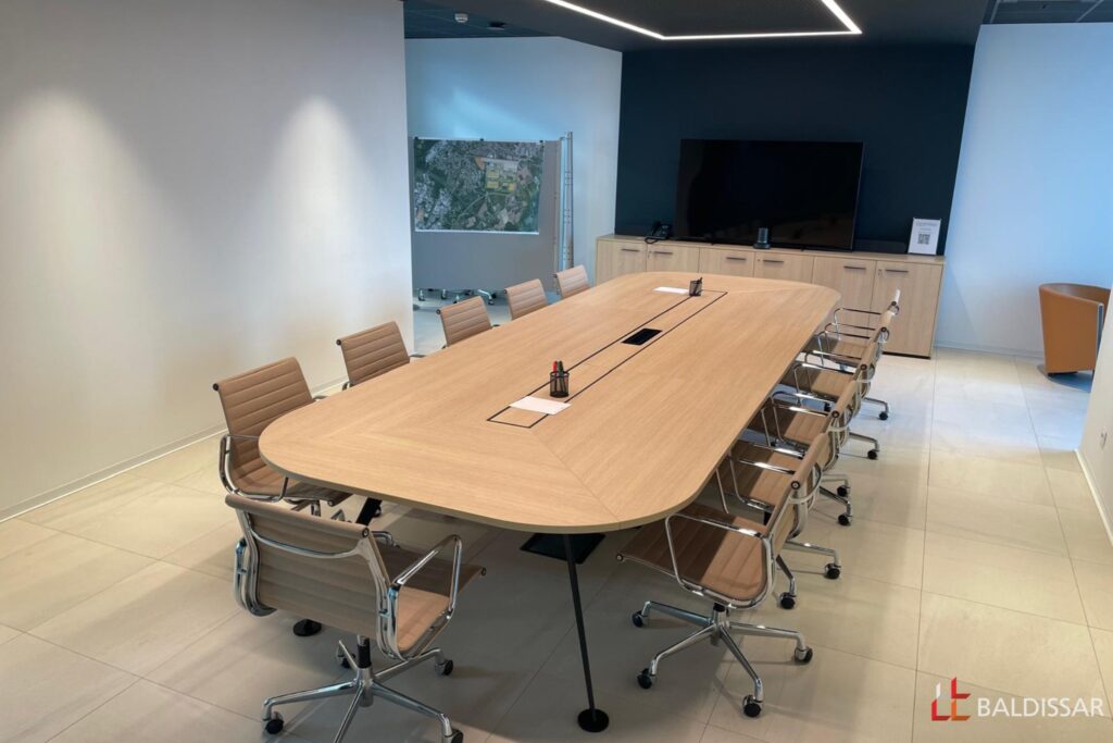 Mobili ufficio design Baldissar - progetto completo Friuli