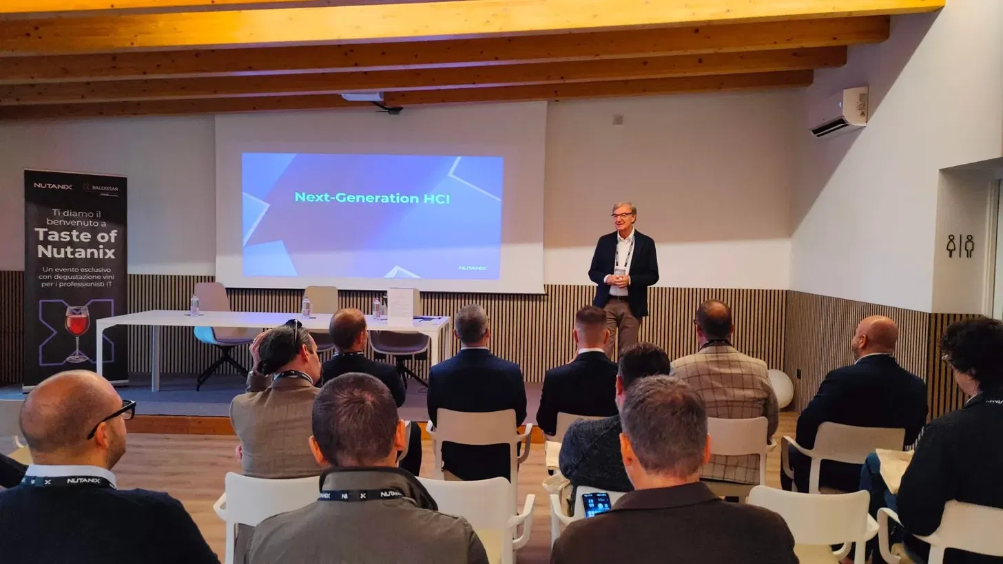 Taste of Nutanix, evento Baldissar per professionisti IT: presentazione Next-Generation HCI